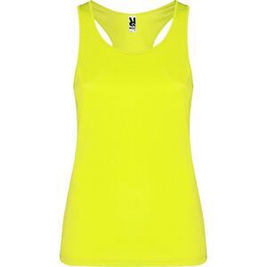 Roly Womens/Ladies Shura Sports Tank Top / Fluro Yellow